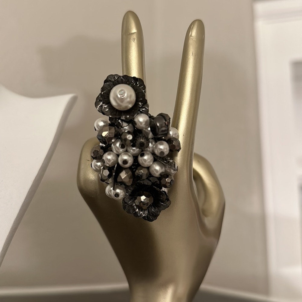 Bebe beaded ring
